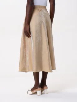 Gonna Armani Exchange in tessuto laminato