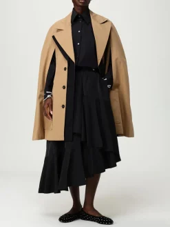 Gonna asimmetrica Karl Lagerfeld in crêpe