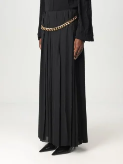 Gonna Balenciaga in crêpe plissettata