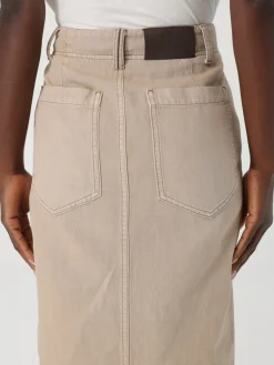 Gonna Brunello Cucinelli in denim