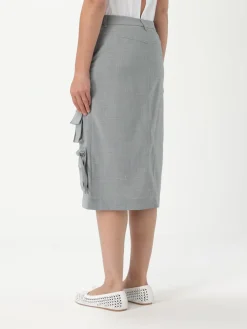 Gonna cargo Meimeij in misto lana