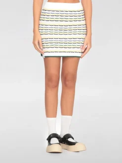 Gonna Casablanca in lana Merino