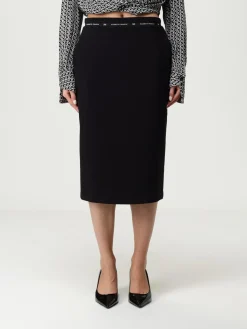 Gonna Elisabetta Franchi in crêpe stretch