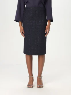 Gonna Emporio Armani in misto lana