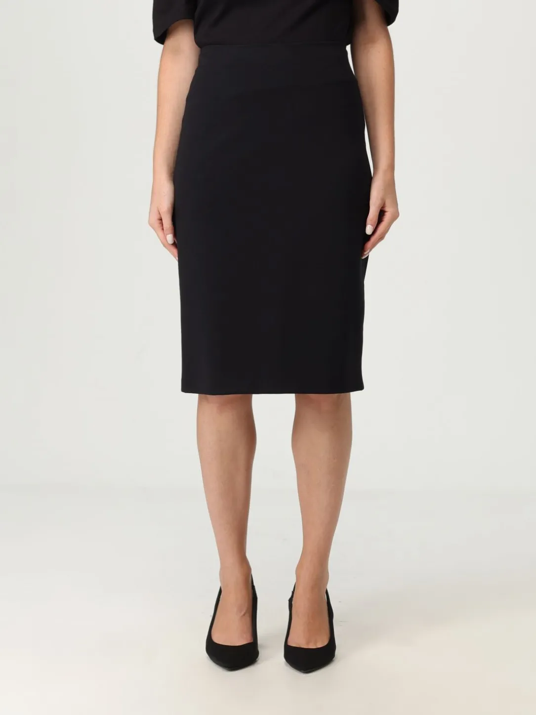 Gonna Emporio Armani in misto viscosa