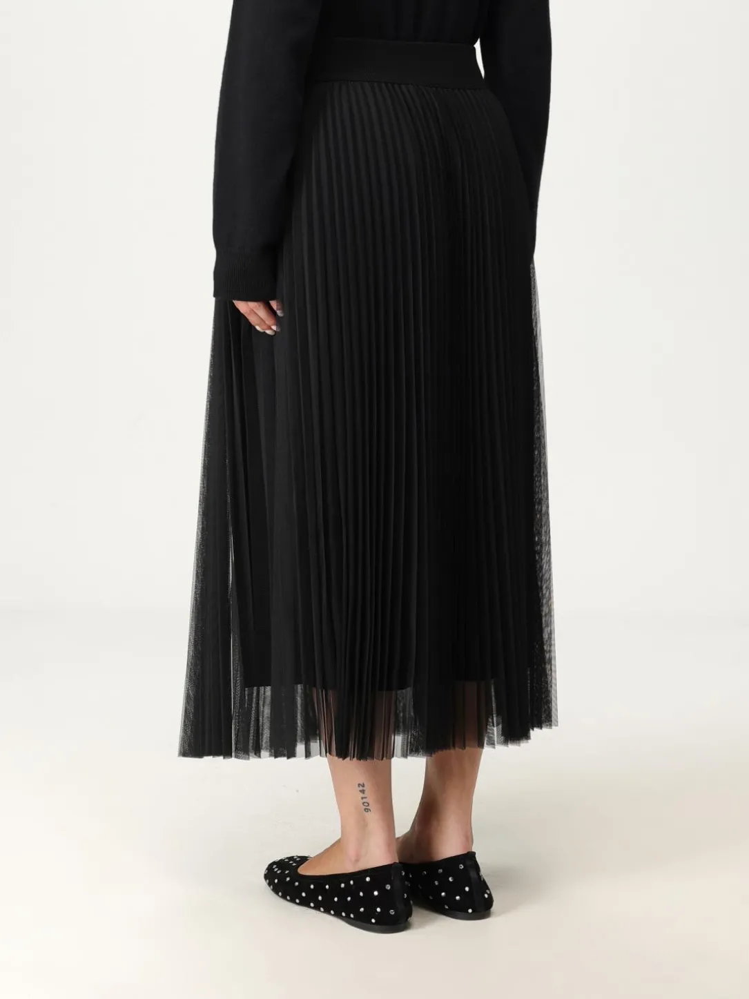 Gonna Fabiana Filippi in tulle plissettato