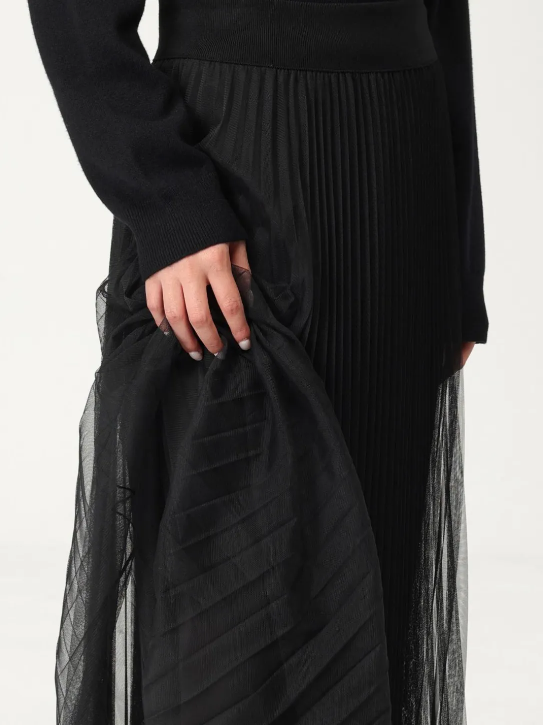 Gonna Fabiana Filippi in tulle plissettato