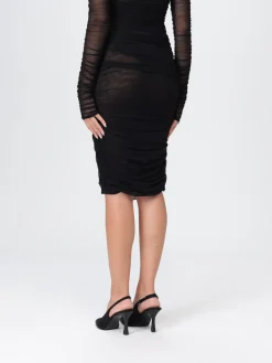 Gonna Federica Tosi in jersey drappeggiato