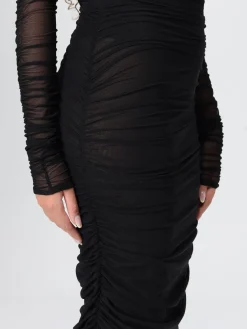 Gonna Federica Tosi in jersey drappeggiato