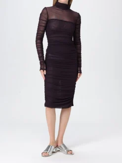 Gonna Federica Tosi in jersey drappeggiato