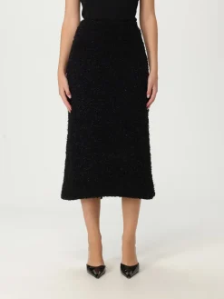 Gonna in misto cotone bouclé Balenciaga