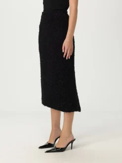 Gonna in misto cotone bouclé Balenciaga