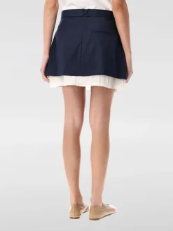 Gonna in misto viscosa gessata The Garment