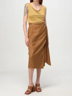 Gonna in seta midi Max Mara