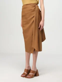 Gonna in seta midi Max Mara