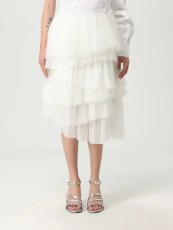 Gonna in tulle a balze asimmetriche Karl Lagerfeld