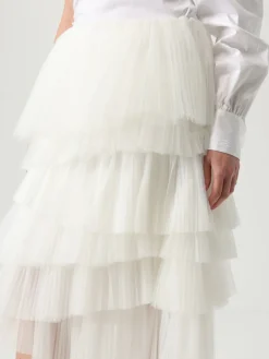 Gonna in tulle a balze asimmetriche Karl Lagerfeld