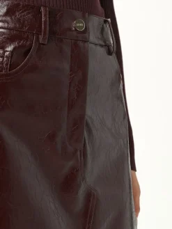 Gonna Liu Jo in pelle sintetica