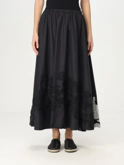 Gonna Liviana Conti in misto cotone con ricami