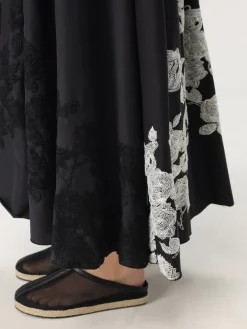 Gonna Liviana Conti in misto cotone con ricami