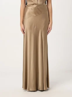 Gonna lunga Alberta Ferretti in raso