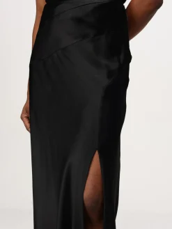 Gonna lunga Alberta Ferretti in raso