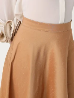 Gonna lunga H Couture in raso