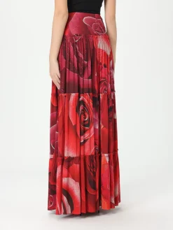 Gonna lunga in viscosa stampata Roberto Cavalli