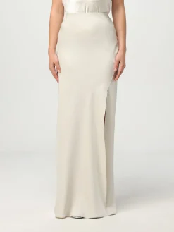 Gonna lunga Patrizia Pepe in raso fluido