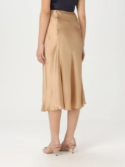 Gonna midi Alberta Ferretti in raso