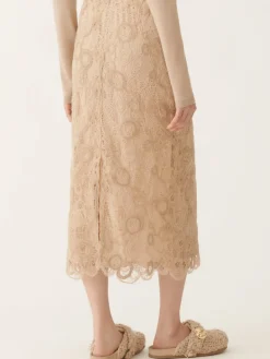 Gonna midi Fabiana Filippi in pizzo