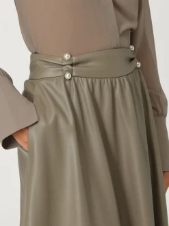 Gonna midi Liu Jo in pelle sintetica