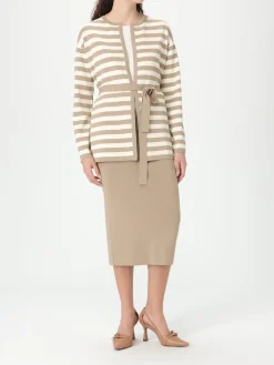 Gonna midi Max Mara in misto viscosa