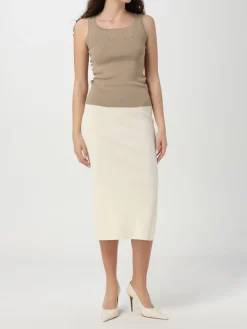 Gonna midi Max Mara in misto viscosa