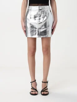 Gonna mini Armani Exchange in tessuto metallizzato