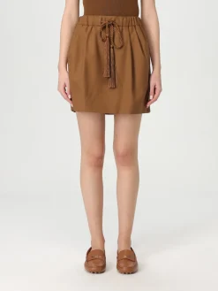 Gonna mini Max Mara in misto lana e seta