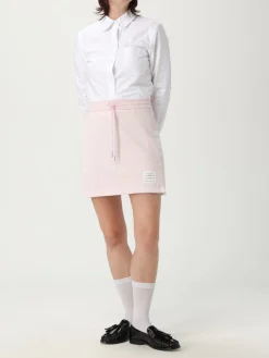 Gonna mini Thom Browne in cotone