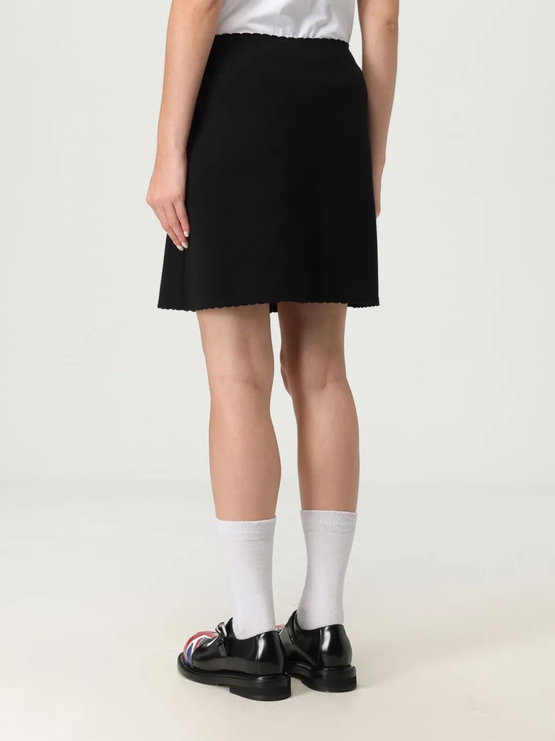 Gonna Moschino Couture in maglia