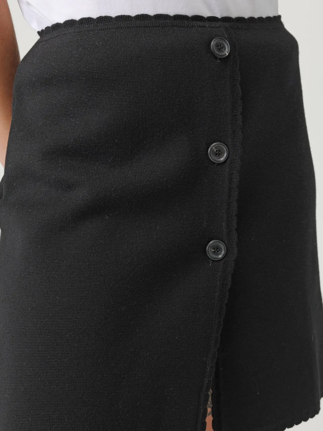 Gonna Moschino Couture in maglia