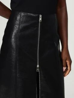 Gonna MSGM in pelle sintetica