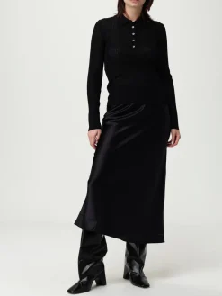 Gonna Roberto Collina in raso