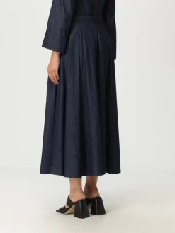 Gonna 'S Max Mara in cotone