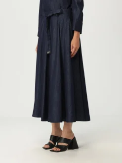 Gonna 'S Max Mara in cotone