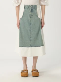 Gonna Sea Ny in denim di cotone