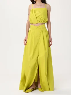 Gonna Twinset Actitude in popeline di cotone