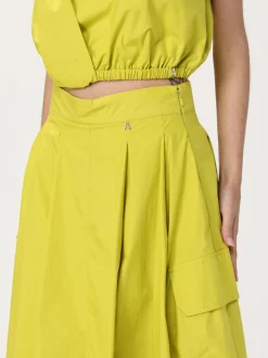 Gonna Twinset Actitude in popeline di cotone