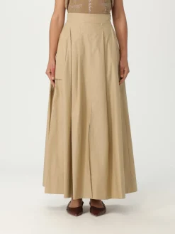 Gonna Twinset Actitude in popeline di cotone