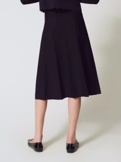 Gonna Twinset in maglia