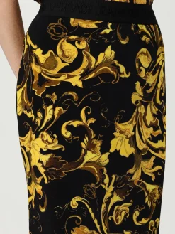 Gonna Versace Jeans Couture in maglia con stampa Baroque