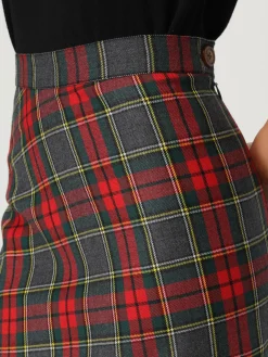 Gonna Vivienne Westwood in lana vergine Tartan